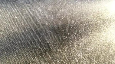 Soğuk bir doku. Arka planda parlayan buz tabakası. Beyaz pırıltılı buz duvar kağıdı. Soğuk hava. 4k görüntü