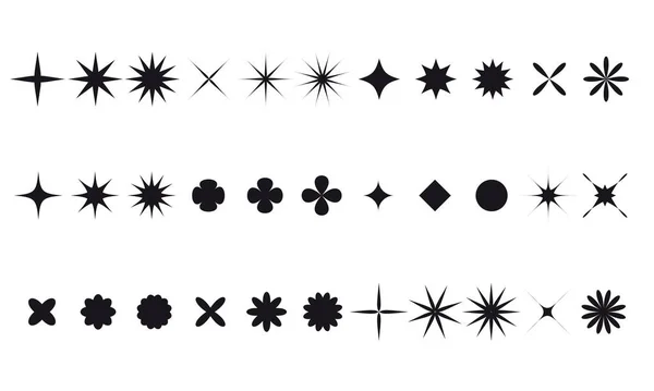 Suíços Bauhaus Y2K Elementos Brutalistas Formas Geométricas Abstratas Flores Contemporâneas —  Vetores de Stock