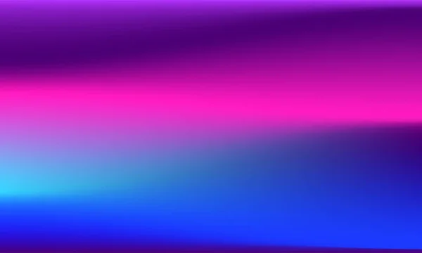 Vector Minimalistic Fluid Blurred Gradient Background Trendy Dark Neon Backdrop — Stock Vector