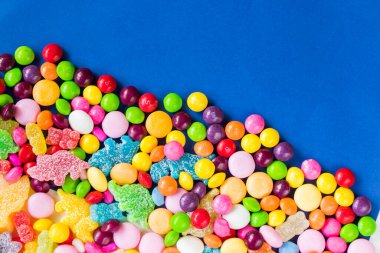 Masada şeker, renkli şeker arkaplanı
