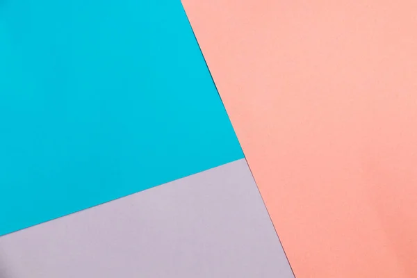 Colorful paper background, paper board and geometric figures, pastel colored