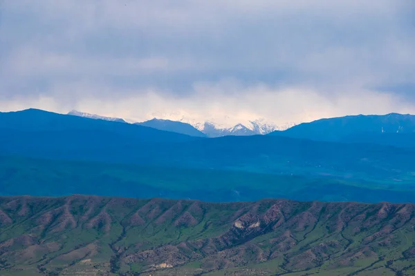 Berglandschap Uitzicht Georgische Natuur — Stockfoto