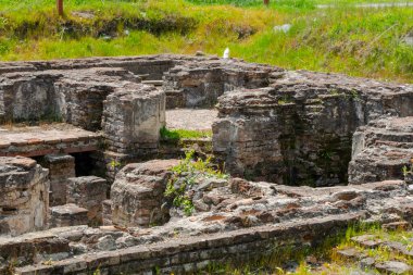 Kakheti 'de Gremi yakınlarında eski Gürcü harabeleri