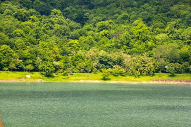 İlia Gölü manzarası ve Gürcistan, Kakheti manzarası