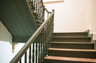 Eski kasaba merdiven manzaralı.