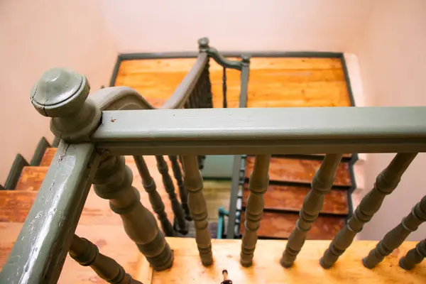 Eski kasaba merdiven manzaralı.