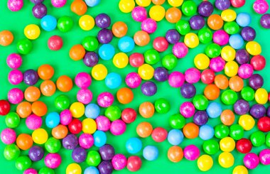 Skittles şekeri, renkli şeker arkaplanı