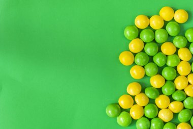 Skittles şekeri, renkli şeker arkaplanı