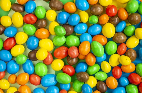 Renkli şekerler, çok renkli gradyanlar