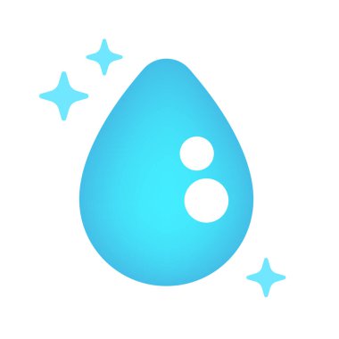 Temiz su vektör illüstrasyonu