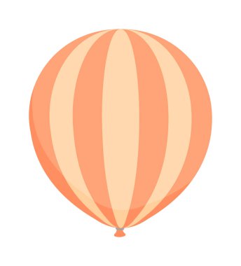 Basit desenli plastik balon çizimi