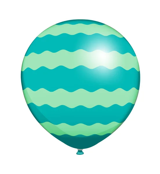 Ελαστική Εικόνα Μπαλονιού Απλό Μοτίβο Ρεαλιστικό — Διανυσματικό Αρχείο