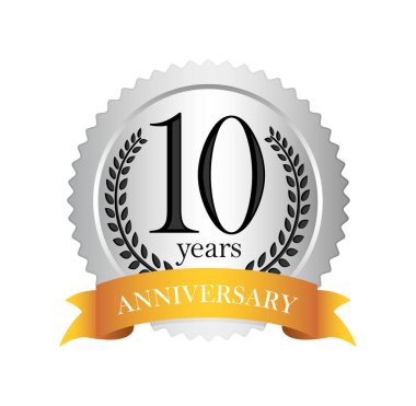 Gümüş yıldönümü madalyası ikonu: 124- 10. yıldönümü