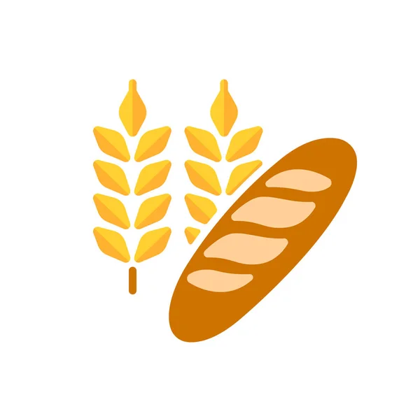 Körner Getreidevektorsymbol Illustration — Stockvektor