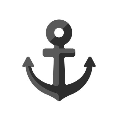 Çapa vektör illüstrasyonu (Marine / port / Harbor)