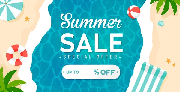 Summer sale poster Royalty Free Stock SVG Vector and Clip Art