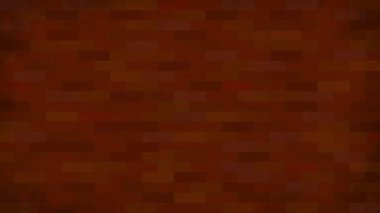 Tuğla duvar çökmesinin 4K animasyonu (geçiş için)