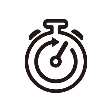 Kronometre, zamanlayıcı (hızlı, hızlı) vektör resmetme