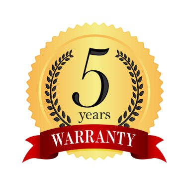 Garanti rozeti (etiket) resimleme (5 yıl )