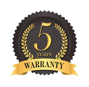 Garanti rozeti (etiket) resimleme (5 yıl )