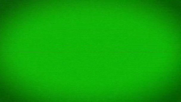 Animación Ruido Analógica Pantalla Verde Para Composición Croma Key Seg — Vídeos de Stock