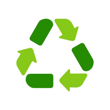 Ekoloji temalı bir vektör simgesi çizimi (motifi terk eder)