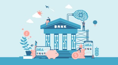 BaaS (Servis Olarak Bankacılık) vektör gösterimi