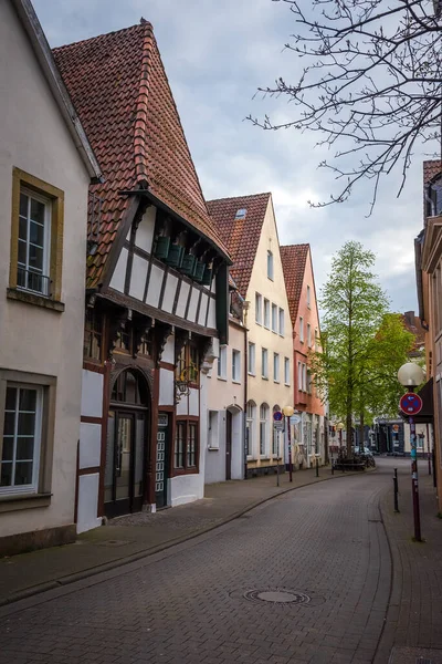 Historische Gebäude Historischen Zentrum Von Osnabrück Niedersachsen Deutschland — Stockfoto