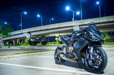 Honda Cbr650 motosiklet, Bangkok, Tayland 'ın en popüler teknolojisi, 18 Ağustos 2023