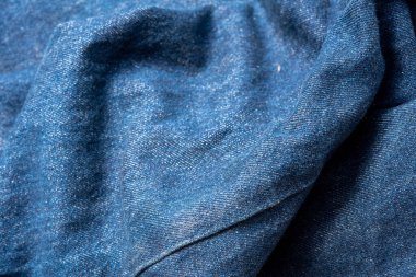 Güzel kumaş arkaplan resmi üzerindeki Denim kumaş dokusu deseni