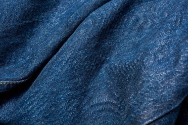 Güzel kumaş arkaplan resmi üzerindeki Denim kumaş dokusu deseni