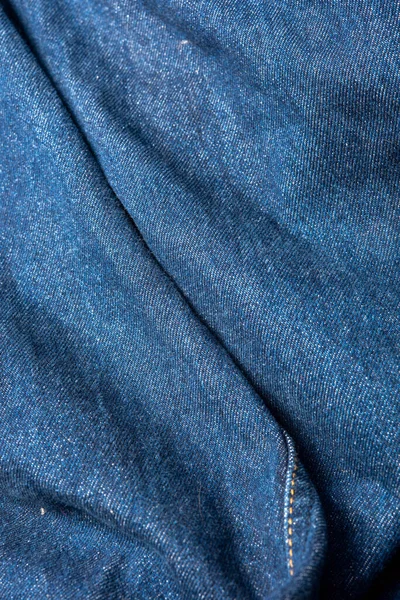 Denim Fabric Texture Pattern Beautiful Fabric Background Image — Stock Photo, Image