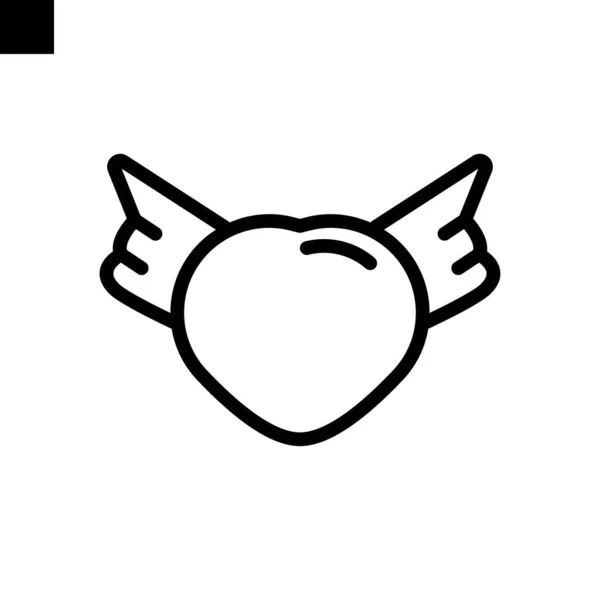 Parfum Icône Logo Ligne Style Vecteur — Image vectorielle