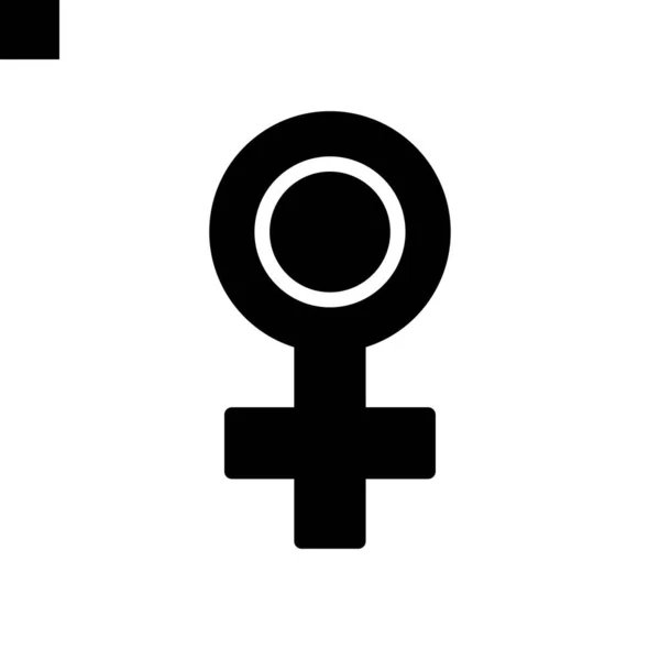 Gender Liebe Symbol Linie Stil Vektor — Stockvektor