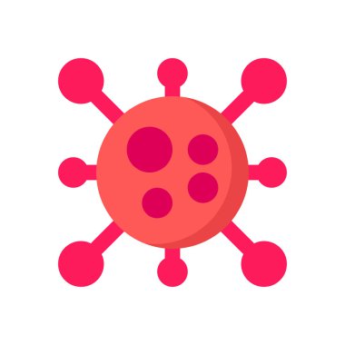 Virüs bakteri hücre pandemik simgesi