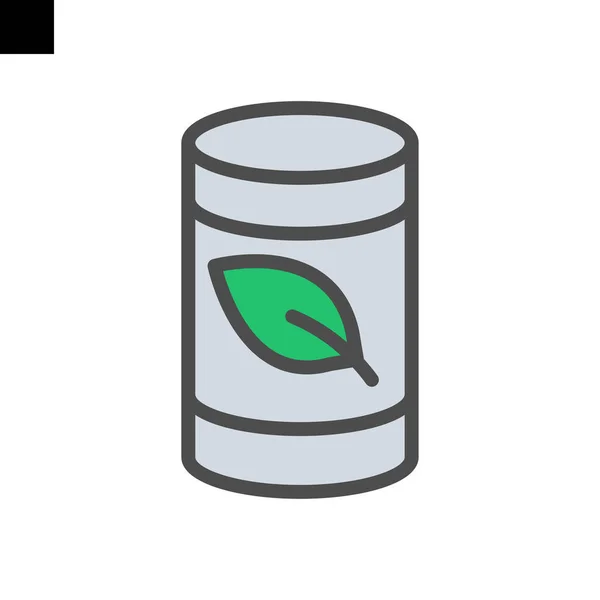 Barrel Icon Color Style Vector — Stock Vector