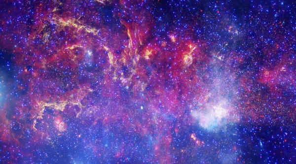 宇宙の銀河 星空の宇宙背景 Nasaが提供するこの画像の要素 — ストック写真
