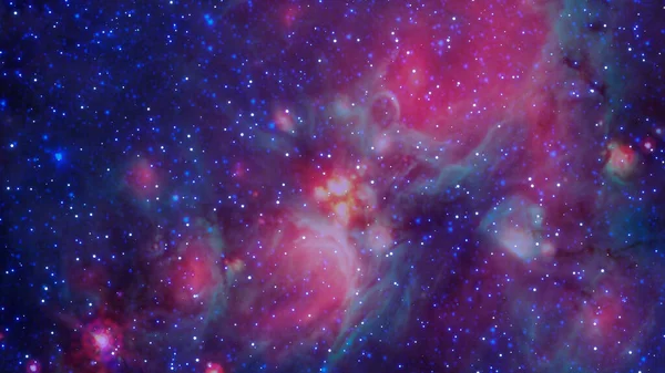 Abstraktes Universum Und Galaxienhintergrund Mit Sternen Und Kosmischem Staub Elemente Stockbild