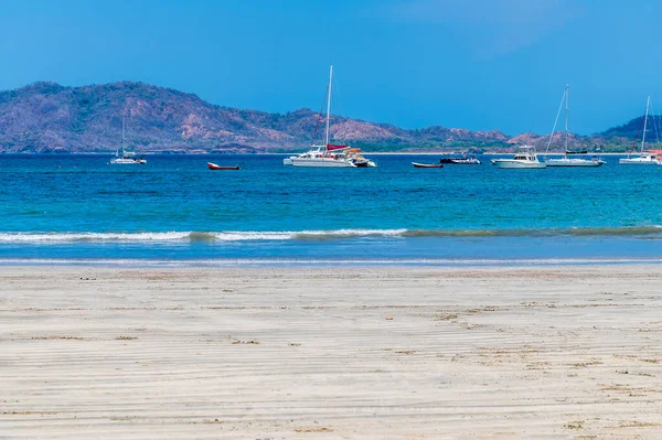 Blick Vom Strand Auf Das Meer Bei Tamarindo Costa Rica — Stockfoto