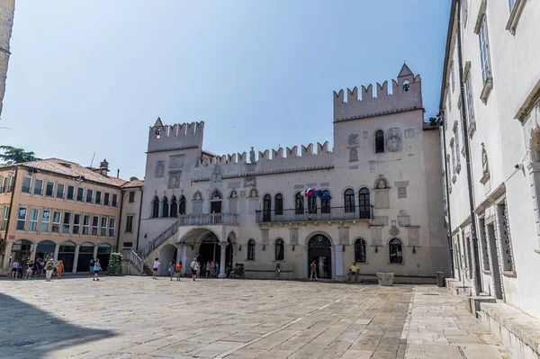 Stock image A view across Tito Square at Koper, Slovenia in summertime