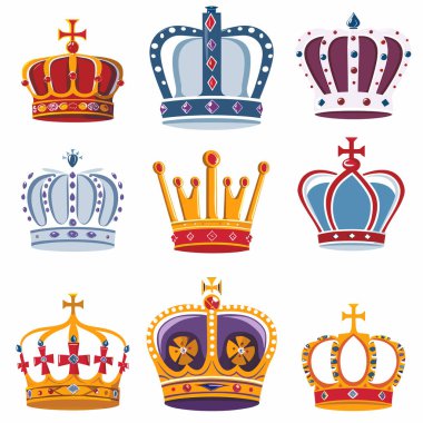 Koleksiyon rengarenk kraliyet tacı çeşitli tasarımlar içerir. Mücevher, altın ve gümüş unsurların yer aldığı kraliyet simgeleri monarşidir. Kraliyet başlığı gücü, lüksü, asaleti temsil ediyor.