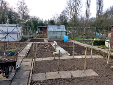 Kulübe tahsis edilmiş, bahar için hazırlanıyor.