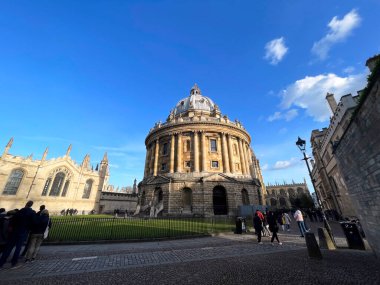 photo of the Oxford and Radcliffe Camera clipart