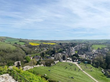 Corfe Kalesi Köyü, Dorset, İngiltere, Birleşik Krallık, Avrupa