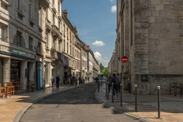 Безанкон Франция Франция Июля 2022 Года Вид Неизвестных Людей Улице — стоковое фото