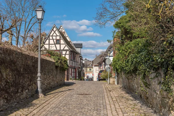 Eltville Rhein Germany February 2023 Houses Historic Old Town Eltville — Stockfoto