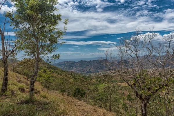 Paisagem Verde Nas Montanhas Tabasara Panamá — Fotografia de Stock