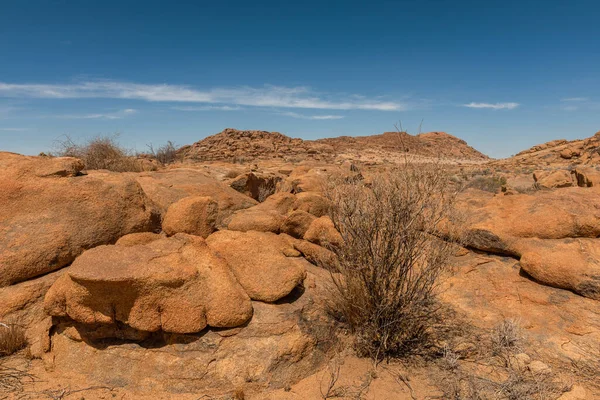 stock image granite rock formations at the Spitzkoppe in Namibia