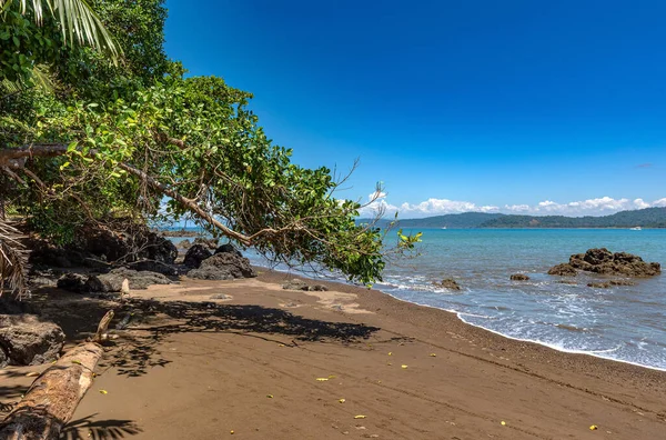 Puntarenas Kosta Rika Nın Küçük Drake Körfezi Ndeki Kumsal — Stok fotoğraf