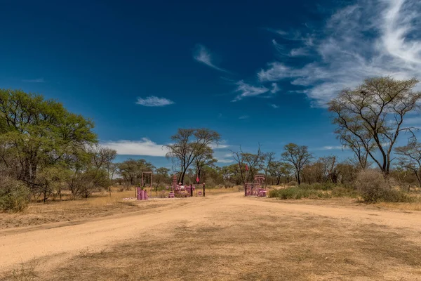 Omaruru Namibia 2020年12月8日 ナミビアの農場への異常なアクセスエリア — ストック写真